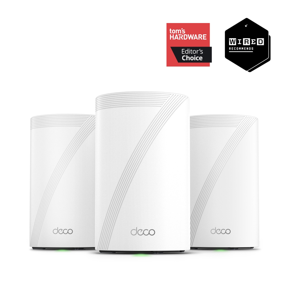 Sistema mesh TP-Link Deco, imagen oficial referencial